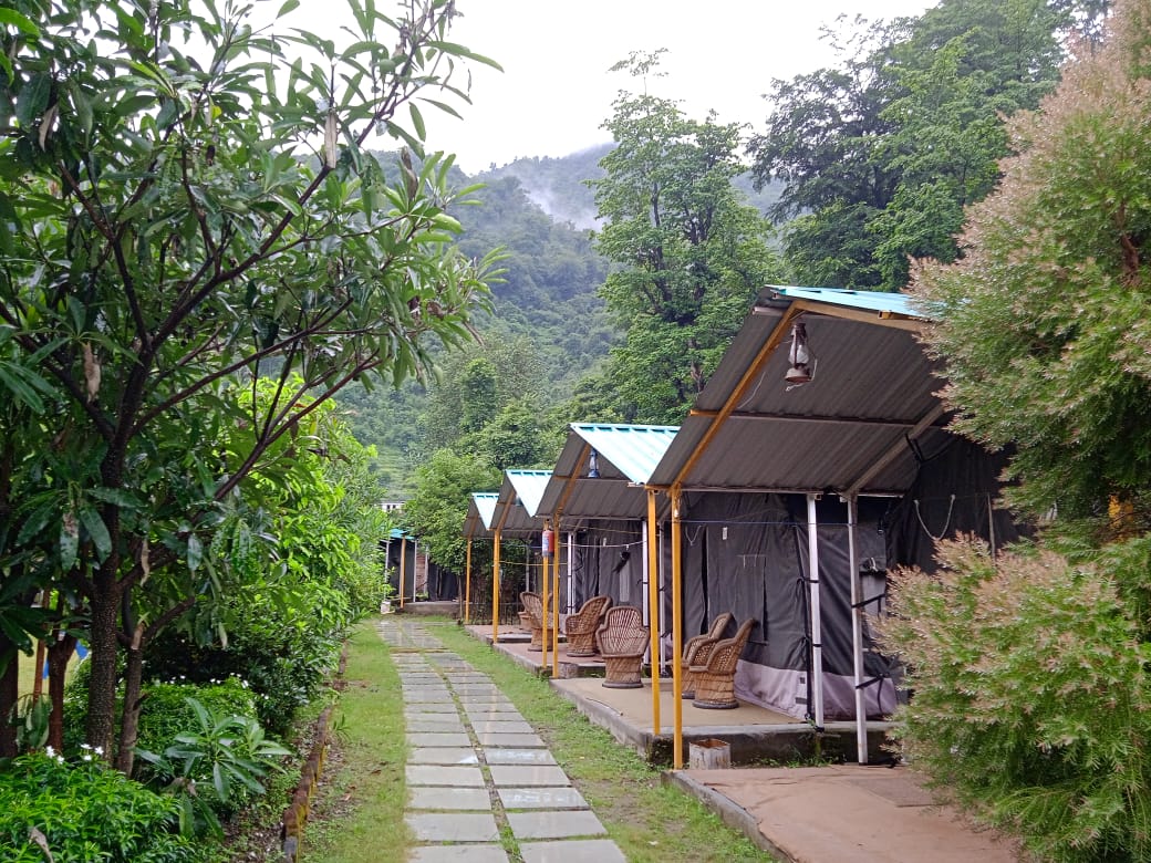 Shivpuri riverside camping